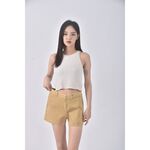 (S) moonoat寬鬆杏色短褲二手衣, , large