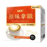 UCC三合一咖啡原味拿鐵 18gx12, , large