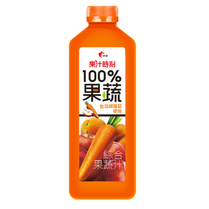 光泉果汁時刻100綜合果蔬汁1400ml