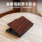 【上手家居】木質金屬名片夾-黑胡桃木銀底(卡片夾/名片盒/名片收納/信用卡盒/木頭名片夾/名片收納夾), , large