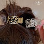 【Gulicc】古莉可 髮夾 簍空星星高馬尾固定神器, , large