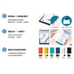 *需預訂【KING JIM】COMPACK 可對折資料夾 A4 10頁 (5894H)黑, , large