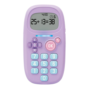 【龍品文創】日本SONIC GS-1139 5分鐘四則運算王 數數王本商品不含電池-紫色