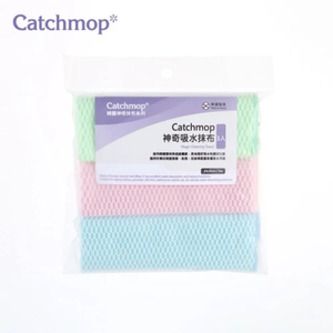 〔得來亞〕Catchmop神奇吸水抹布(3入裝) / 適用於各種吸水清潔用途