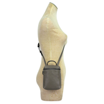 LONGCHAMP Le Pliage Xtra XS 小牛皮拉鍊迷你手提/斜背二用包/斑鳩灰, , large