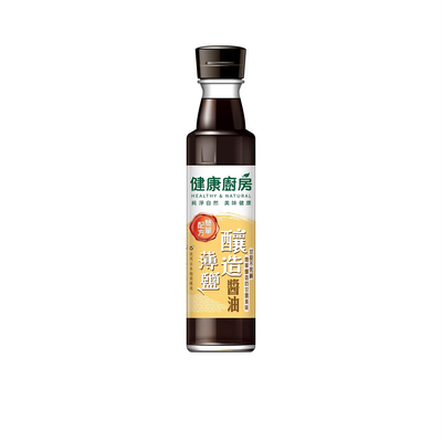 健康廚房釀造薄鹽醬油300ml