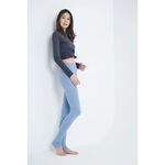 YOGA FLOW Ula Tshirt - 長袖圓領罩衫 - 石頭灰 Stone Gray, , large