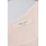 (S) girl is氣質粉色短袖上衣二手衣, , large