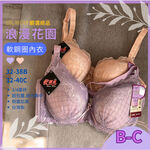 【現貨】MIT台灣製 集中包覆 低脊心 提托 小資內衣 蕾絲內衣 內褲可加購 上薄下厚 1878 / 6800, , large