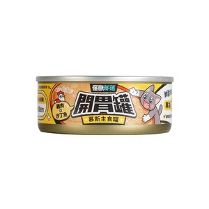 怪獸部落-貓開胃慕斯主食罐82g-雞肉沙丁魚