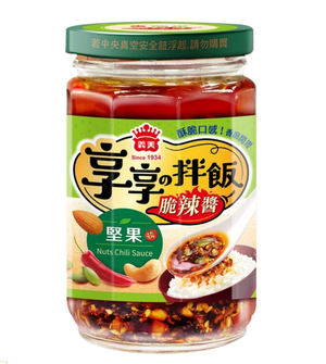 [特價]義美享享拌飯堅果脆辣醬230g