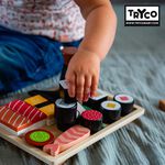 官方直營【Tryco】木質日式壽司組, , large