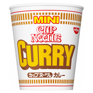 Nissin mini cup noodle curry
