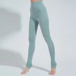 YOGA FLOW Chakra Pants - 脈輪柔彈緊身長褲 - 薄荷綠 Warm Green, , large