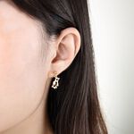 【Angel & Me】可愛 小企鵝 14KGF 包金/注金 耳環 耳夾  生日 週年 情人節 禮物, , large