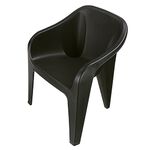 RC683 Resin Chair, 黑色, large