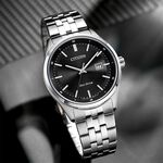 CITIZEN 星辰 光動能經典三針手錶 BM7560-59E, , large