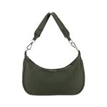 |快速出貨|Lesportsac SM Conv Hobo 手提肩背兩用側背包月亮包/ 橄欖綠, , large
