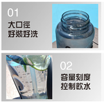 仙德曼Tritan酷涼壺-1500ml-白色-1支, , large