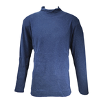 男仿羊絨半高領厚保暖衣-K118-丈青色-XL-2件, , large