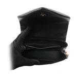 YSL Monogram Lou Lou V紋小牛皮斜背包/MINI/黑色, , large