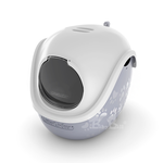【倆寶貝精品館】Litter Genie 360°主子貓砂籃-灰色+上蓋(內已含專用砂鏟*1個), , large