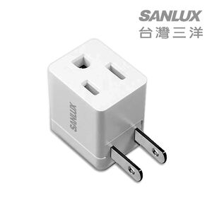 Sanlux 3P to 2P Power Plug Adapter