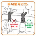 [威力車坊]【CARAC】皮革汽車座椅掛勾-2入/組, , large