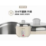 TATUNG 3-Cup Dual Voltage 220V Stainless Steel Cooker (For Overseas Use) TAC-03D-DV2BI, , large