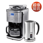 [丞洋企業超值組] 荷蘭公主智慧美式咖啡機+冷熱奶泡機249406, , large