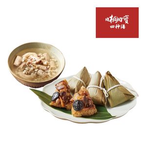 Sticky Rice Dumpling  Sishen Soup Set