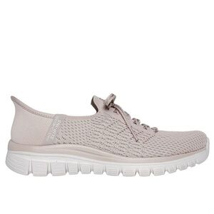 Kixpress-Skechers Graceful 女 休閒鞋 套入式 淺粉 [100736TPE]