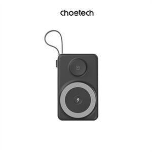 Choetech CT-B695 3合1磁吸快充行動電源(黑色)