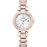 CITIZEN 星辰 XC 鈦金屬光動能電波女錶  ES9464-52A, , large