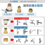 魔噴 噴射+泡沫高壓水槍 伸縮水管 洗車水管 澆花水管 灑水槍 噴水槍 清潔 去汙 園藝, , large