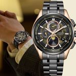 CITIZEN 星辰 HAKUTO-R 限量月相光動能電波手錶 BY1009-64Y, , large