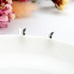 【Angel & Me】飛舞 蝴蝶 Butterfly 一對 s925 純銀耳環 耳夾 情人節 禮物, , large