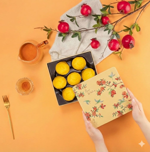 【冊子過年禮盒】彩鳥飛悅單層禮盒(楊枝甘露酥x7)