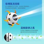 SUPA FINE 勳風 HF-B62 8吋 無扇葉涼風淨風機 _ 公司貨, , large