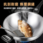 【美國MotherGoose鵝媽媽】醫療級316不鏽鋼 利歐IH導磁七層複合金不沾炒鍋40cm, , large
