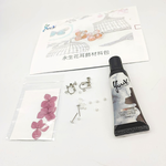 永生花耳飾材料包-不含燈, , large