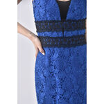 (S) diane von furstenberg無袖藍色洋裝二手衣, , large