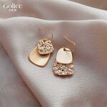 【Gulicc 】古莉可 耳環 簡約亮片耳飾, , large