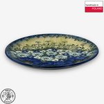 【SOLO歐洲家居】波蘭製 Cerraf 波蘭陶 19cm 圓盤 藍野芳蹤系列, , large