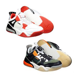 DIADORA迪亞多那 陸戰隊大童籃球鞋 童運動鞋 童鞋 寬楦 輕量 保護後跟 減震 穩定 抗菌 除臭 白黑紅 黑綠桔