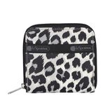 |快速出貨|Lesportsac Compact Zip Wallet 極簡輕薄錢包 送禮-柔影豹紋, , large