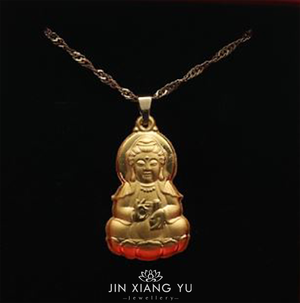 24K gold necklace