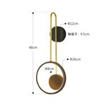 【H&R安室家】 LED暮光壁燈 ZA0242, , large
