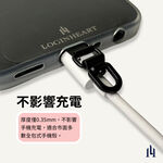 [LOGINHEART]360度旋轉不鏽鋼手機夾片．掛繩片 Strap Adapter, , large