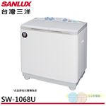SANLUX 10KG Twin Tub Washing Machine SW-1068U, , large